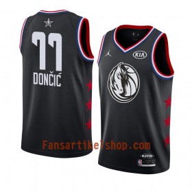 Dallas Mavericks Trikot Luka Doncic 77 2019 All-Star Jordan Brand Schwarz Swingman - Herren